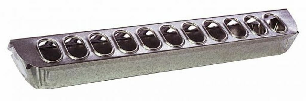 Poultry Chicken Feeder 24" Reel Top Range Feeder Free Spinning Feed Saver