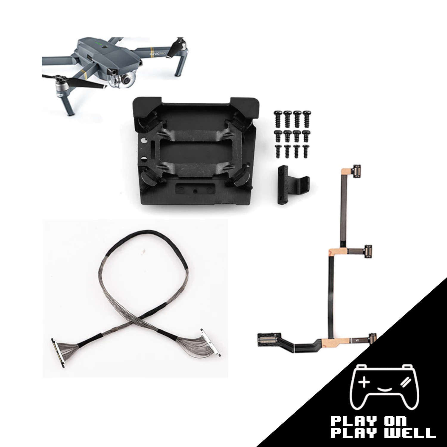 Flexible Cable Gimbal Ribbon Flat Cable PCB Repair Parts for DJI Mavic Pro Drone