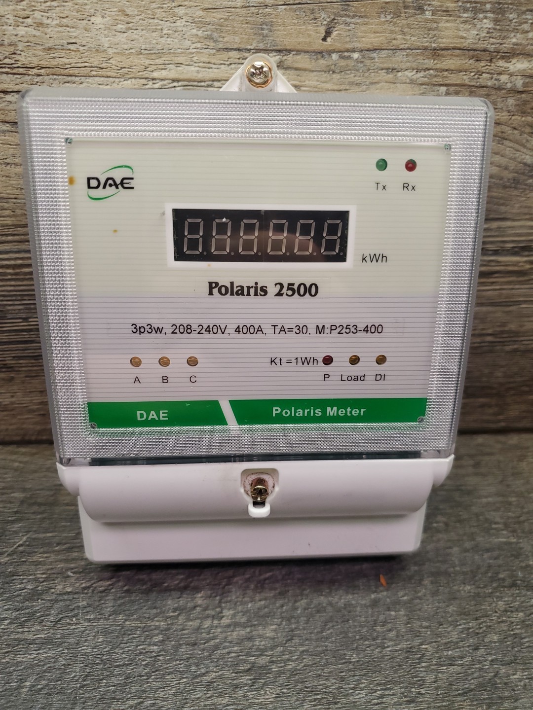 DAE Polaris 2500 meter,208V, 3P3W, 400A Polaris 240-C