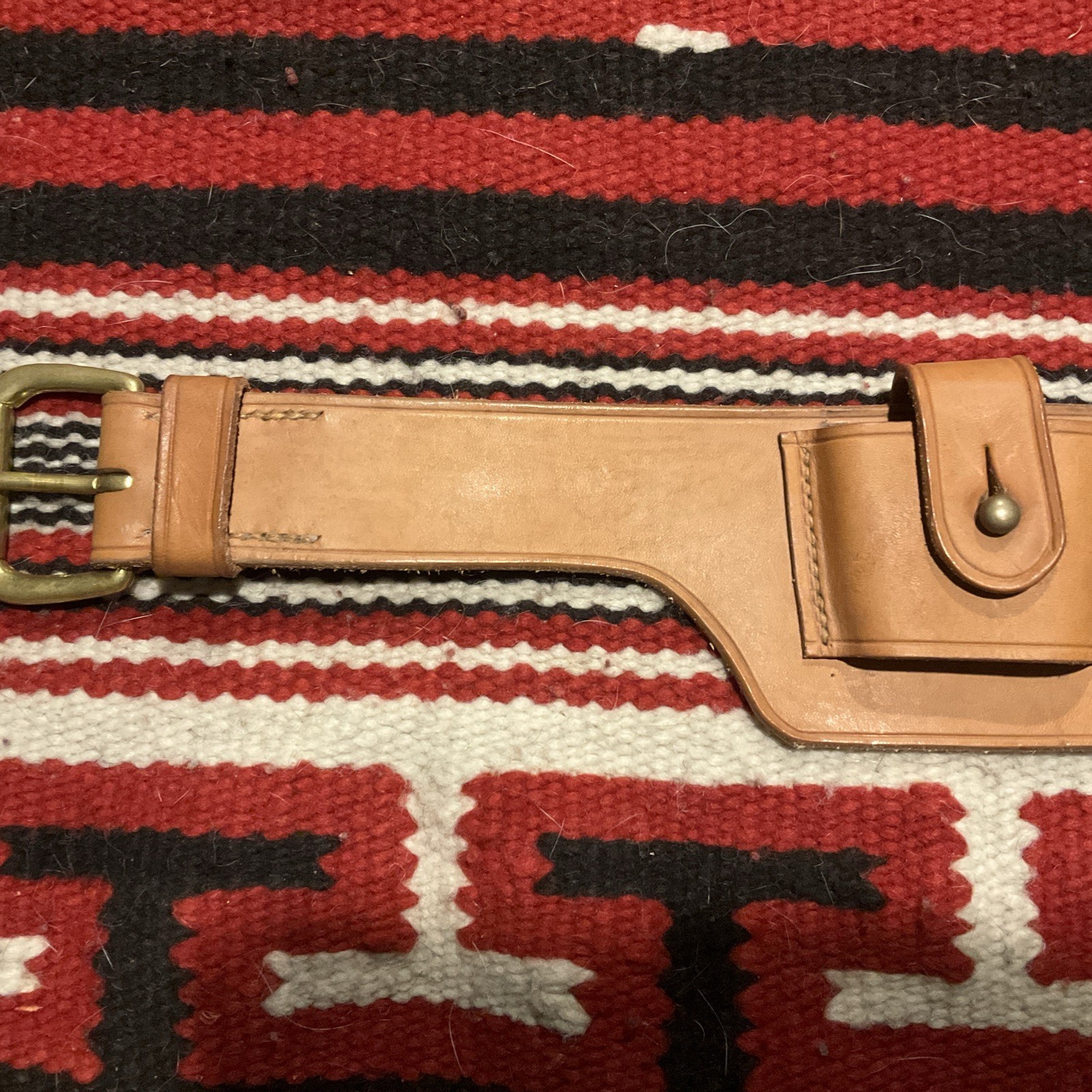 Mexican Mauser Leather Bandolier (reproduction)