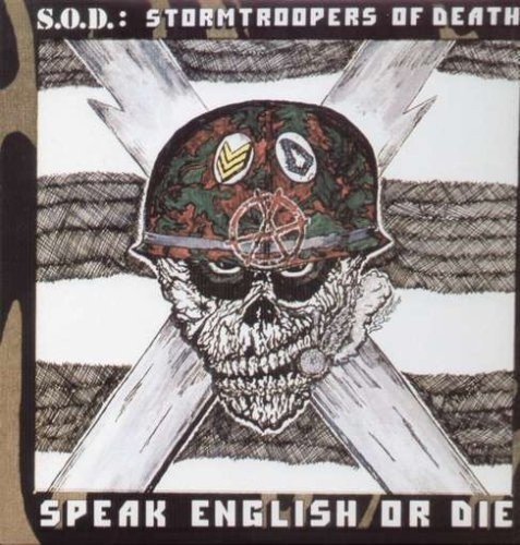 S.O.D. - Speak English Or Die LP Stormtroopers Of Death SOD - GREEN Vinyl Record