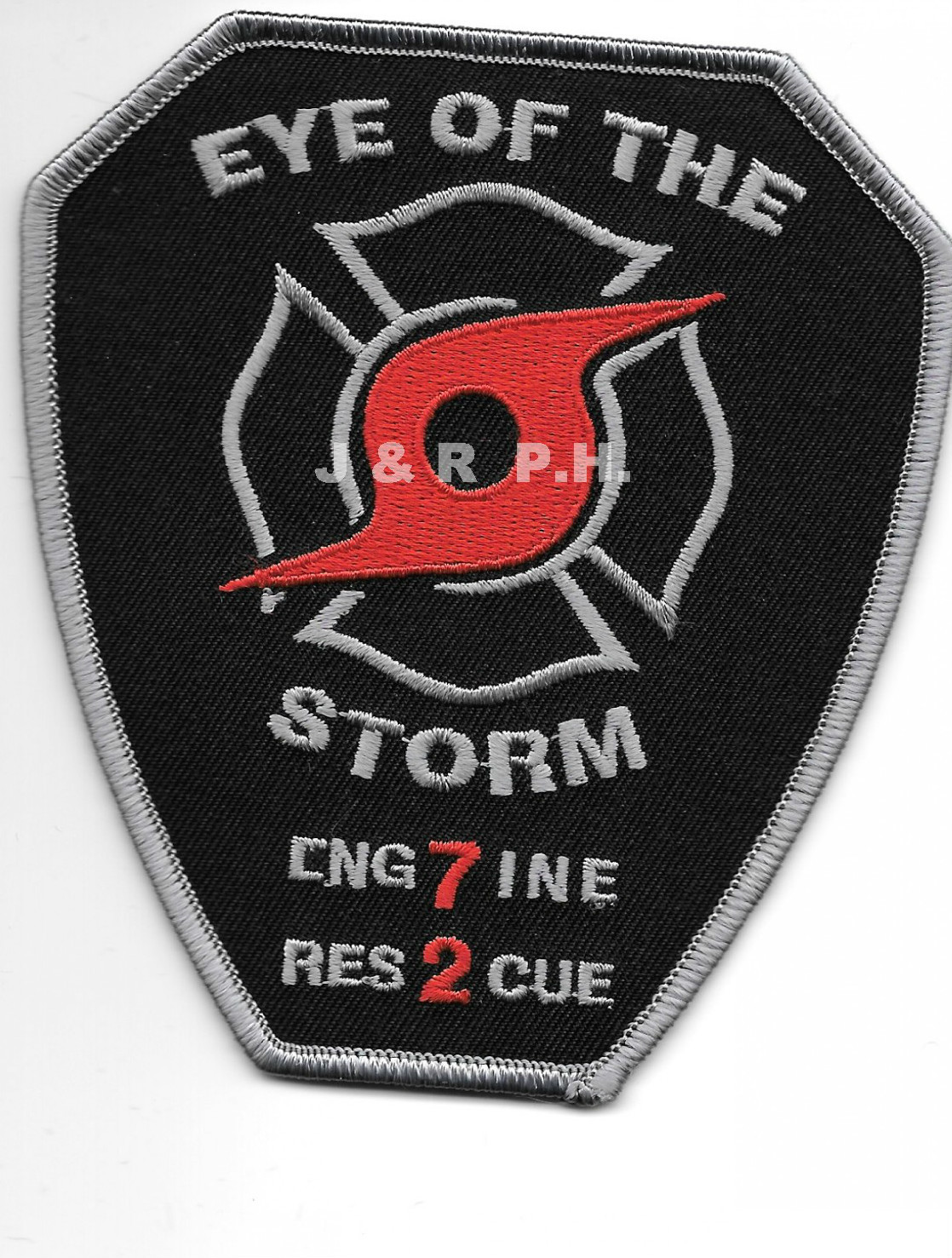 Sunrise  Engine - 7 / R-2  "Eye of the Storm", FL  (4" x 4.5" size) fire patch