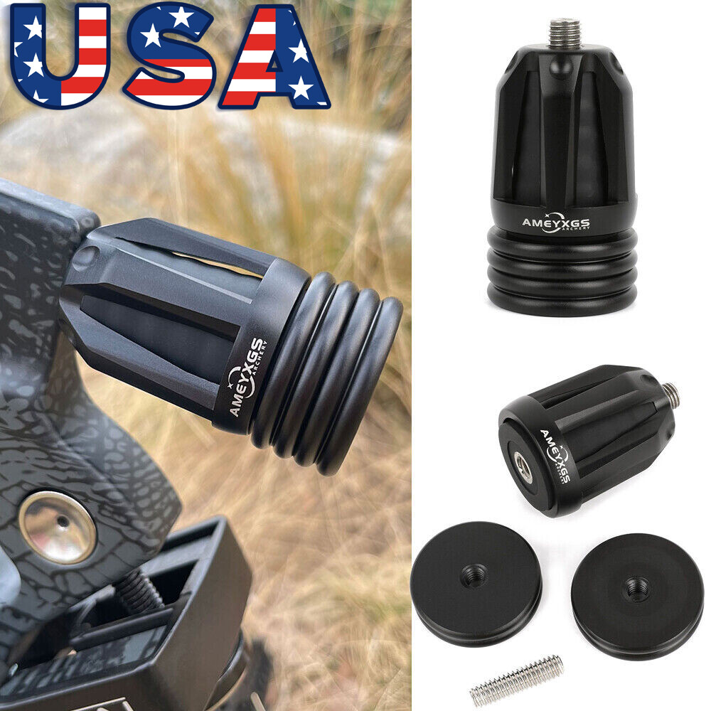 Compound Bow Stabilizer Rod Rubber Silencer Archery Target Hunting Shooting