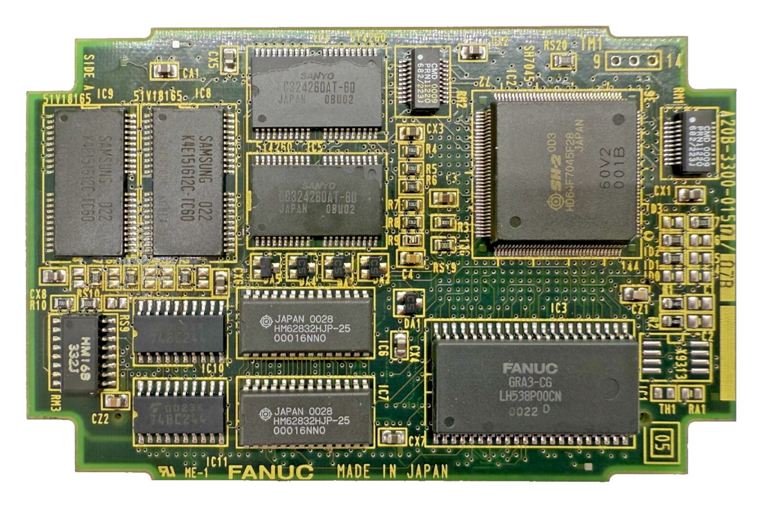 FANUC A20B-3300-0150/07B - 10.4 INCH COLOR GRAPHICS MODULE