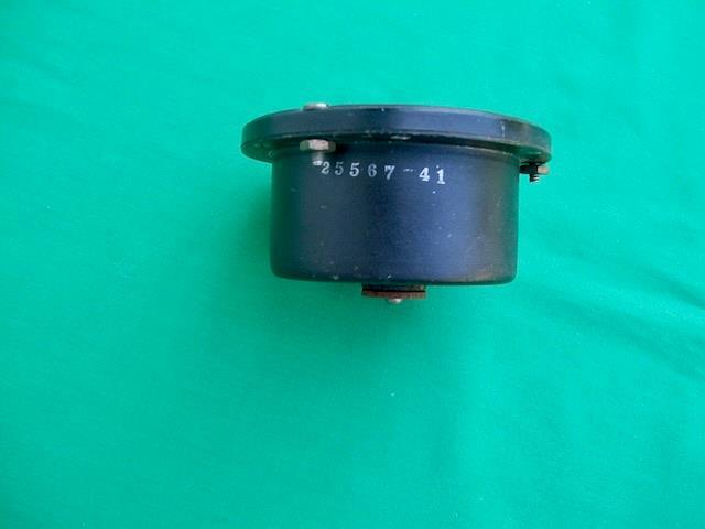 VINTAGE LAMBDA ELECTRONICS ROUND D.C. MILLIAMPERES PANEL METER 0-400