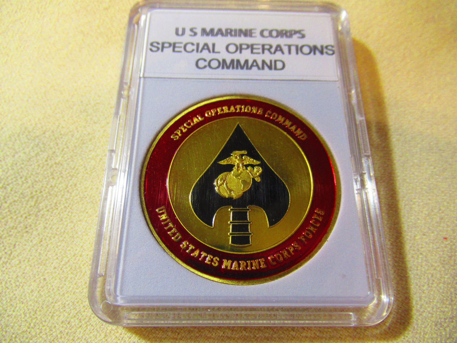 US MARINE CORPS SPECIAL OPERATIONS COMMAND Challenge Coin