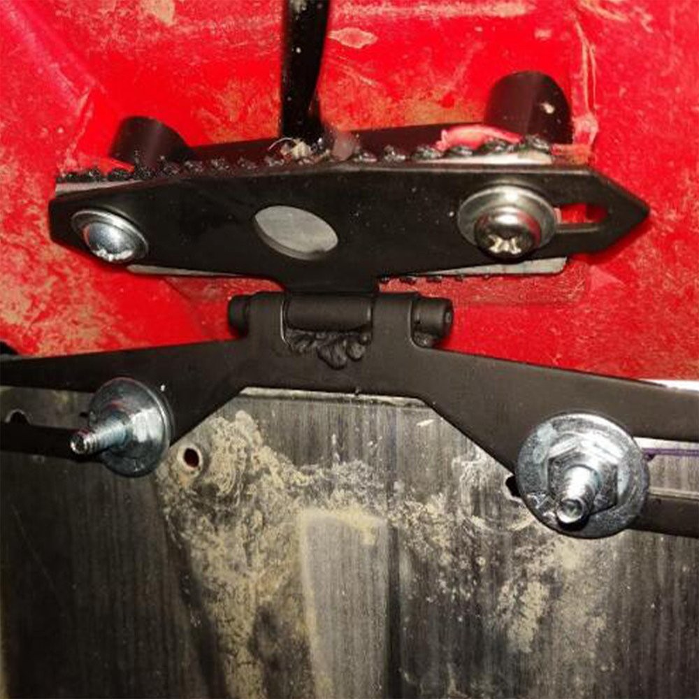 For Motorcycle Bike Plate License Holder Mount WITH Bracket LED Brake Tail Light