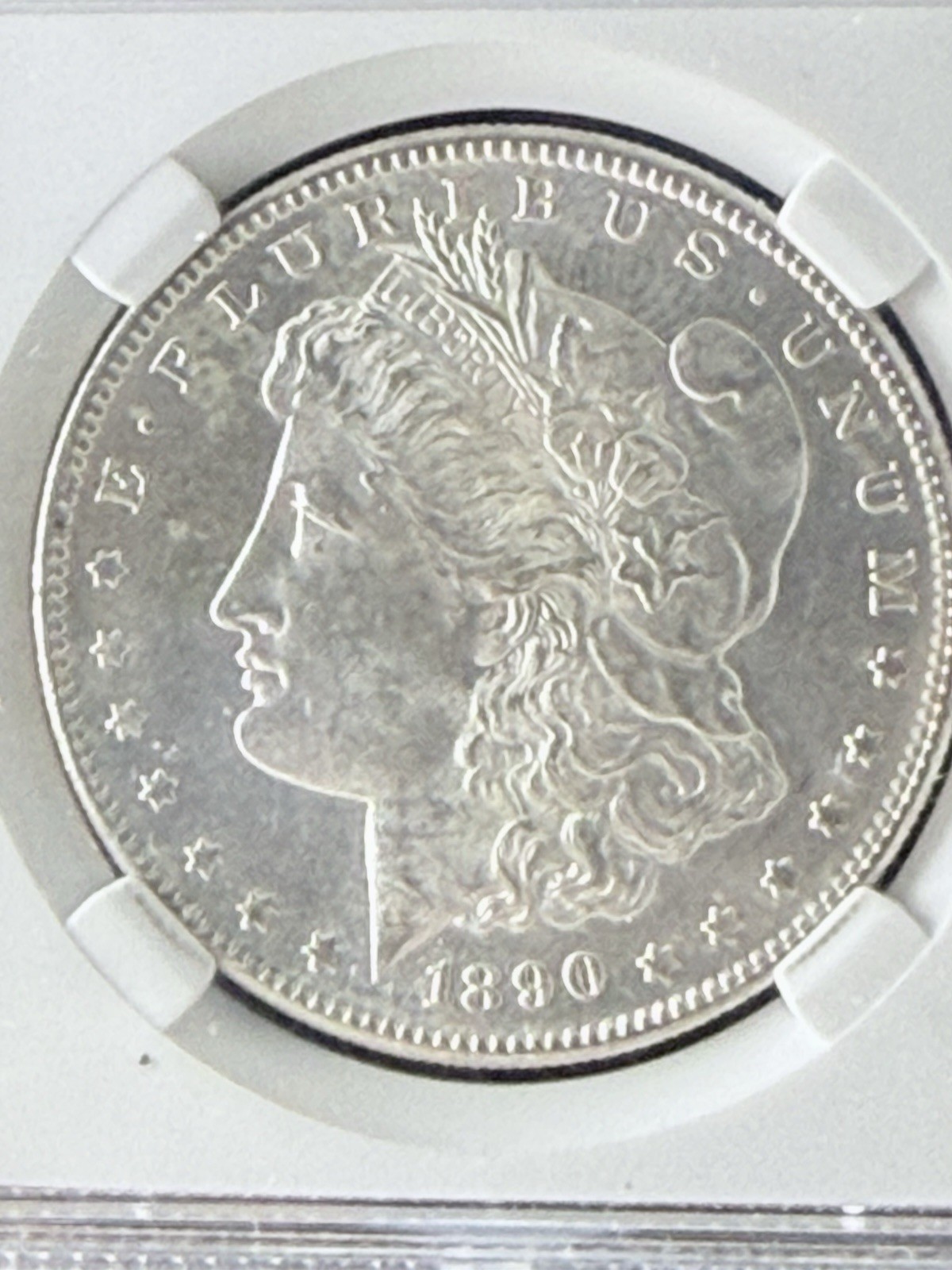 1890 S Morgan Silver Dollar,  Free Shipping