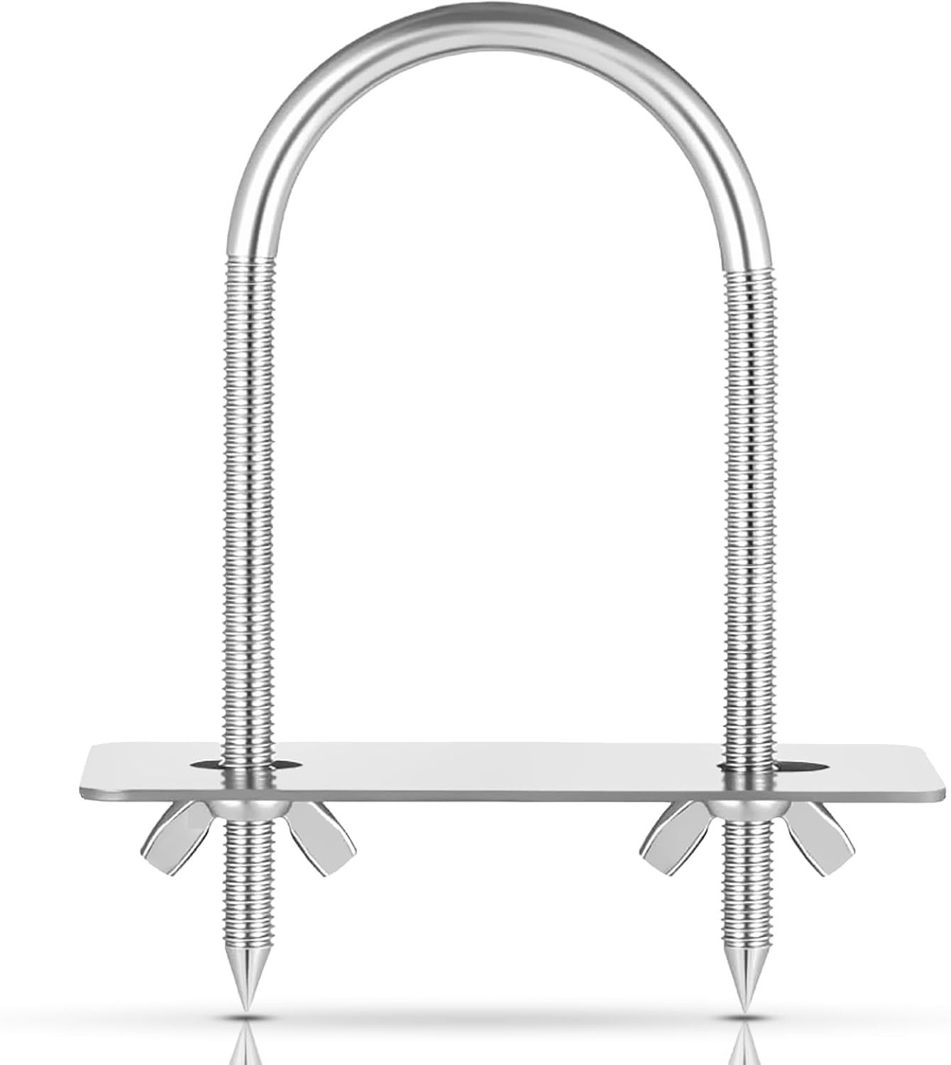 U-Bolt Fork Stainless Steel 5.5 Inches Long for Pig Spine Back Meat Trussing Tap