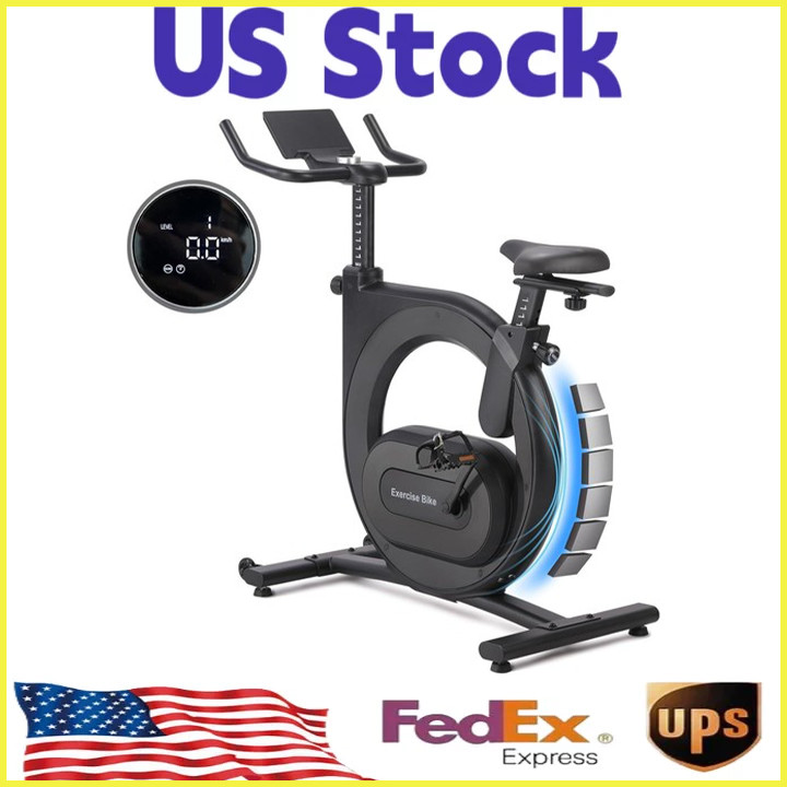 Magnetic Indoor Cycling Bike,Stationary Bike with Smart Knob Resistance for Home