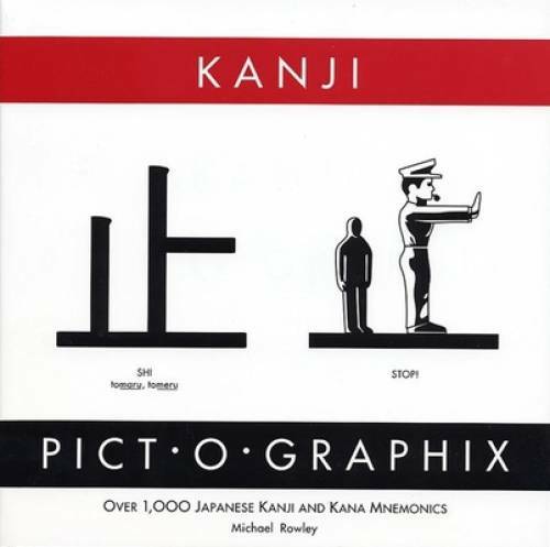 Kanji Pict-O-Graphix: Over 1,000 Japanese Kanji and Kana Mnemonics - GOOD