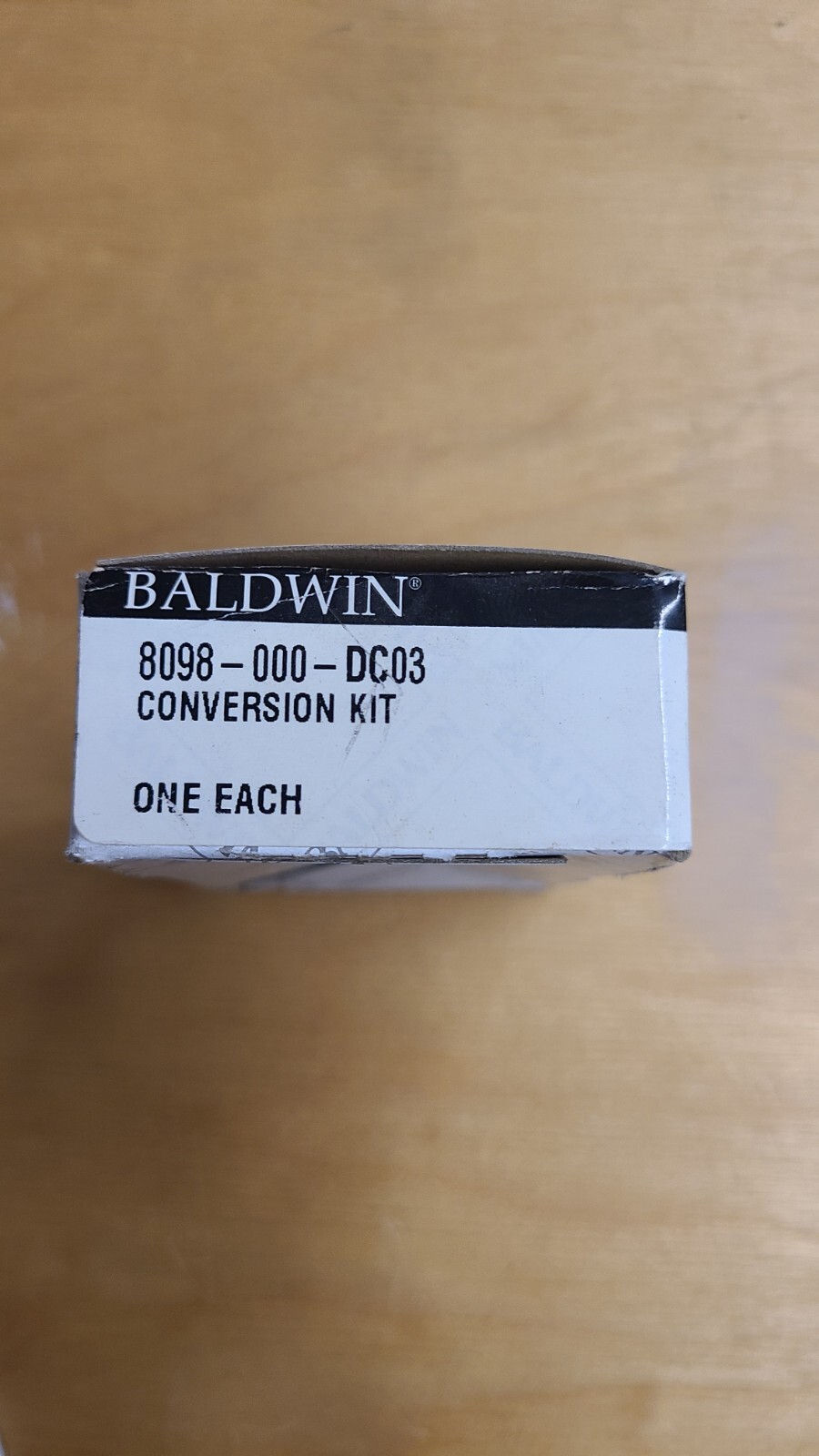 Baldwin 8098-000-DC03 Double Cylinder Conversion Kit, 2"-2.25"
