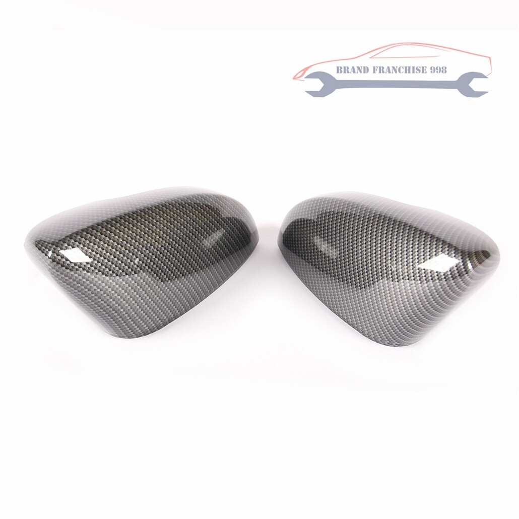 L&R Mirror Cover Cap Kit Fit For VW Beetle Jetta