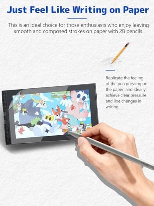 -Pack Matte Screen Protector for XPPen Artist2 3rd.9 inch Drawing 1