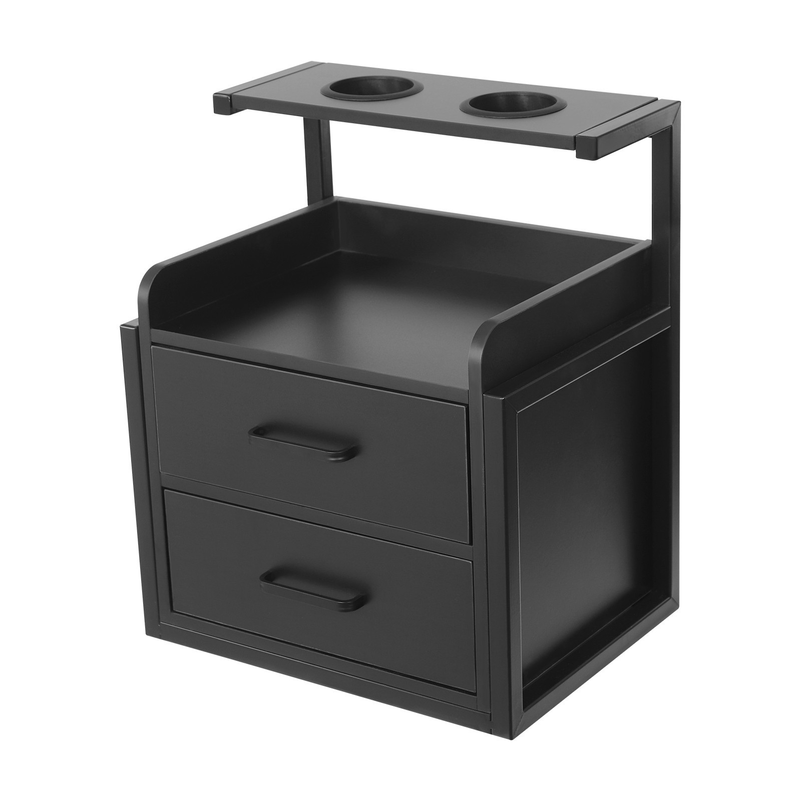 Salon Wall Cabinet Wall Mounted Salon Storage Cabinet Storage Cabinet Black