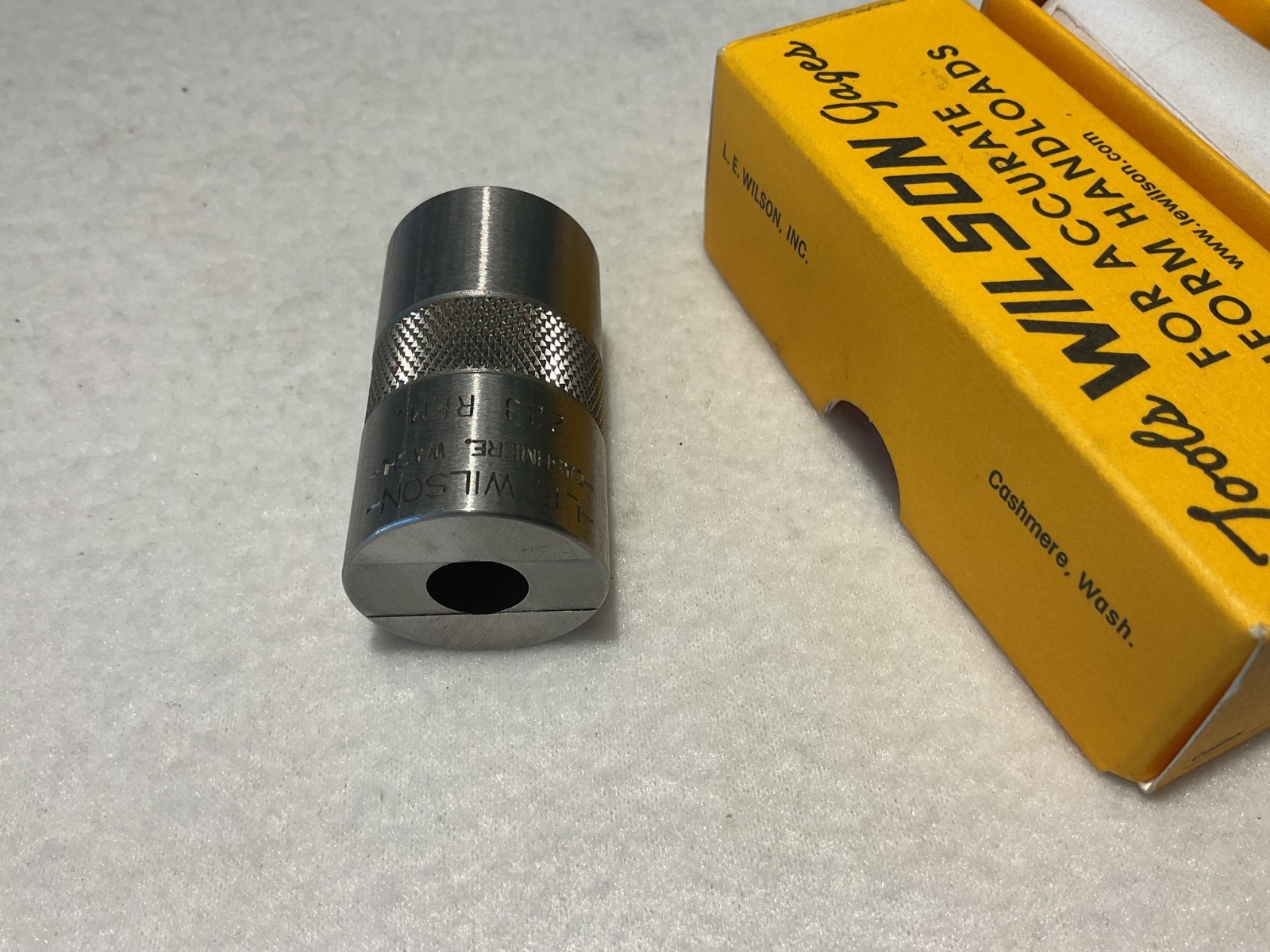 L E WILSON Cartridge Case Gage 223 REM