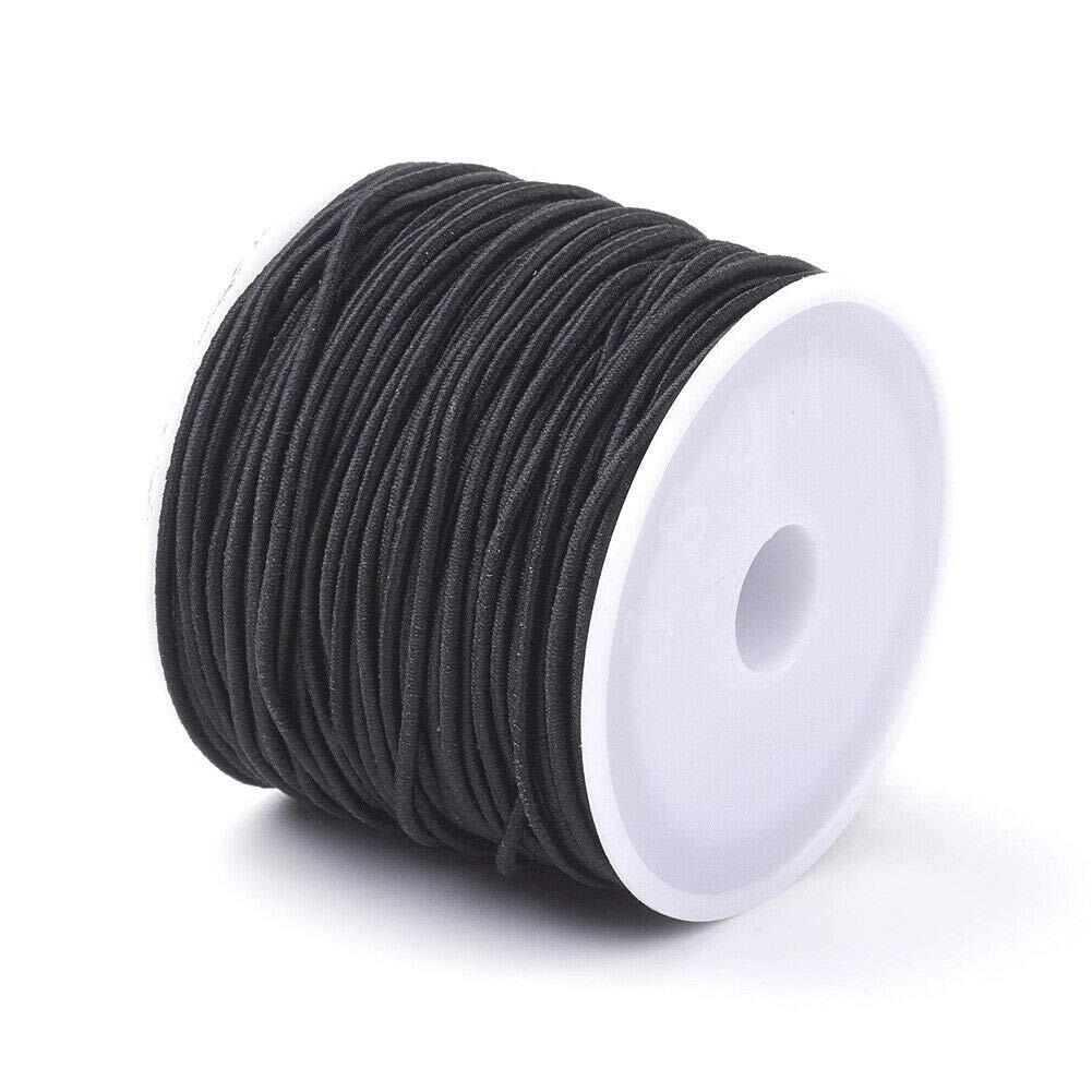 1.0MM Elastic Cord 110 Yard Black