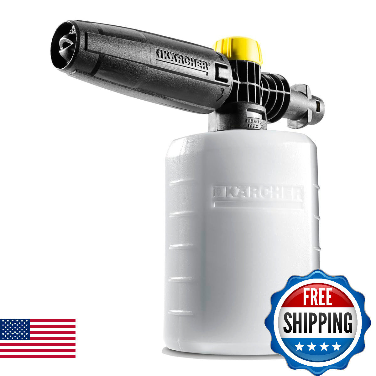 Kärcher FJ6 Foam Cannon for K2-K5 Electric Pressure Washers - Car, Home & Garden