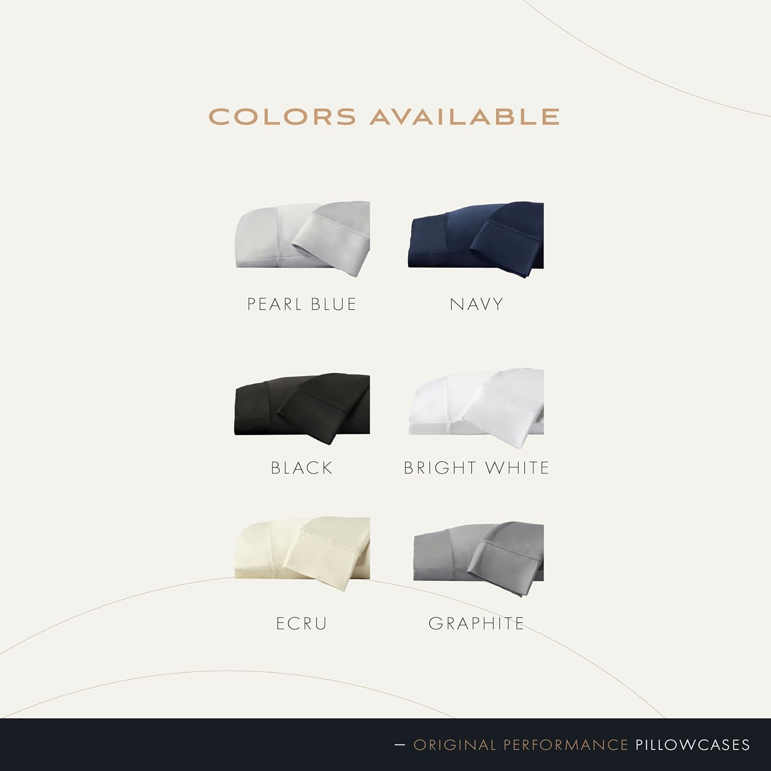 Ultra-Soft Cooling Pillow Case Set - 2 Standard Covers in Pearl Blue