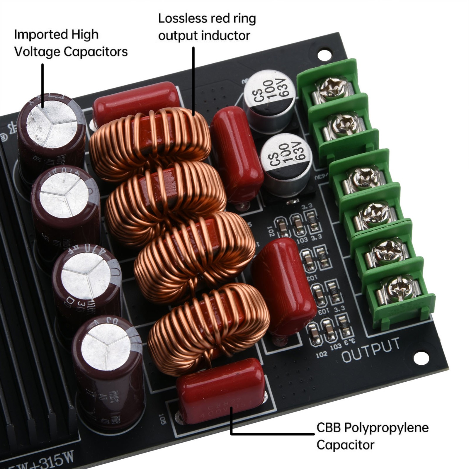 SAMP-100 Model Amplifier Board Support High Efficiency and Energy Saving