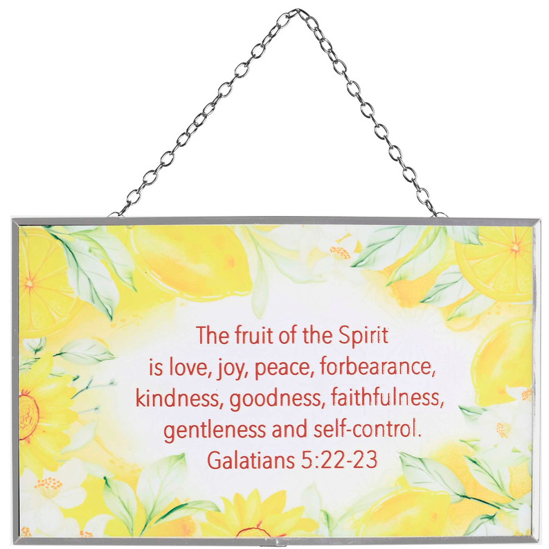 Suncatcher The Fruit Of The Spirit 8x5