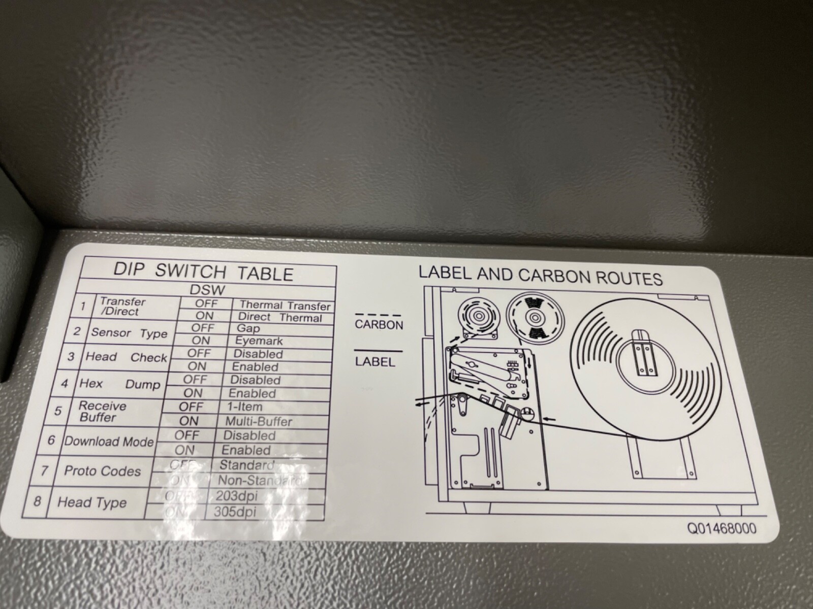 Sato LM412e Barcode Label Printer - Thermal Transfer - NOB