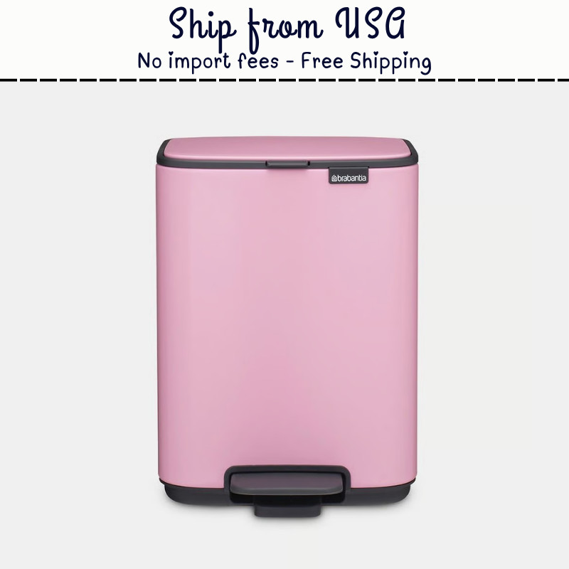 Brabantia Bo Pedal Bin 4L - Lilac Pink