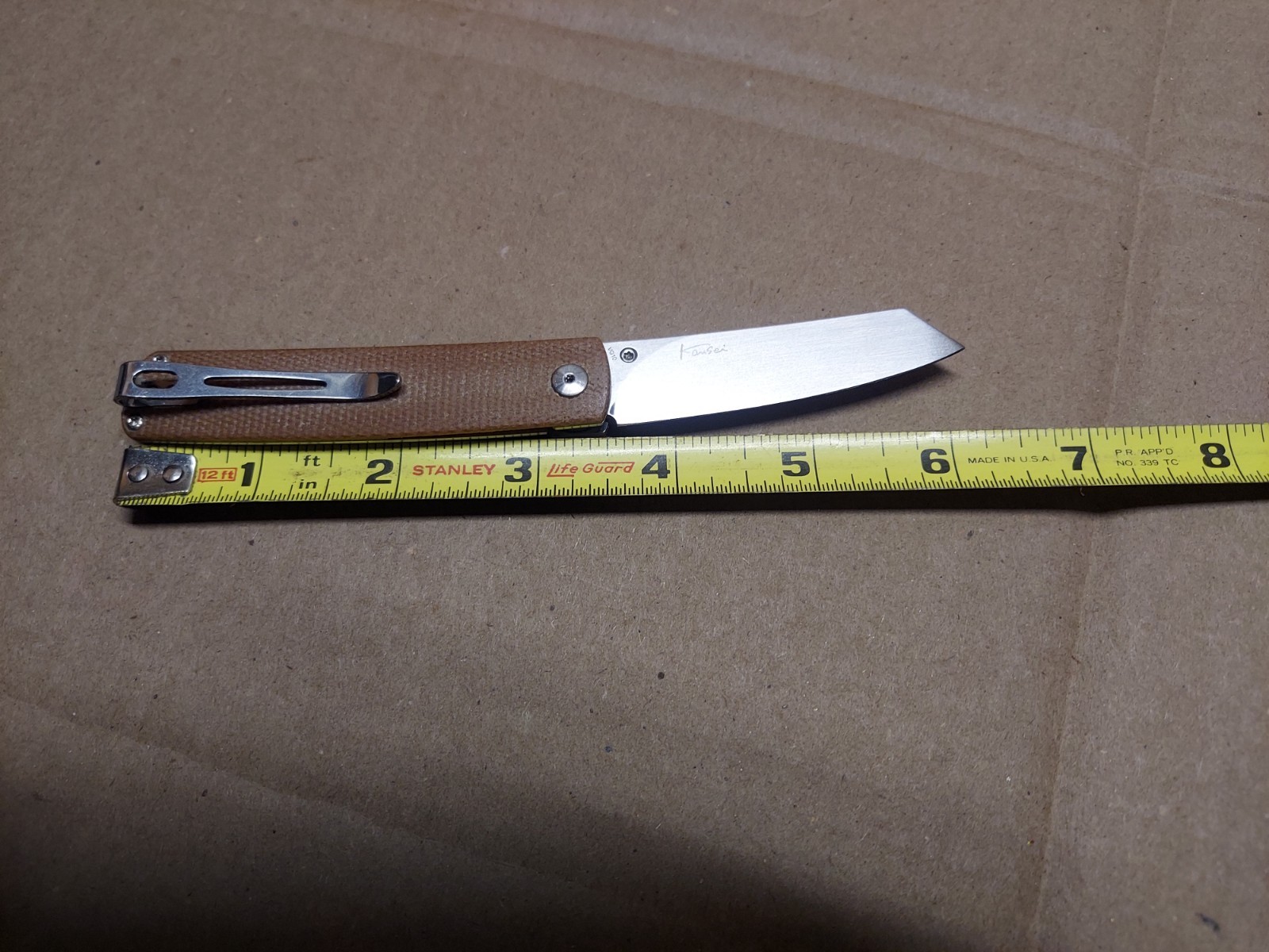 Boker Plus Tenshi Micarta Knife 01B0327