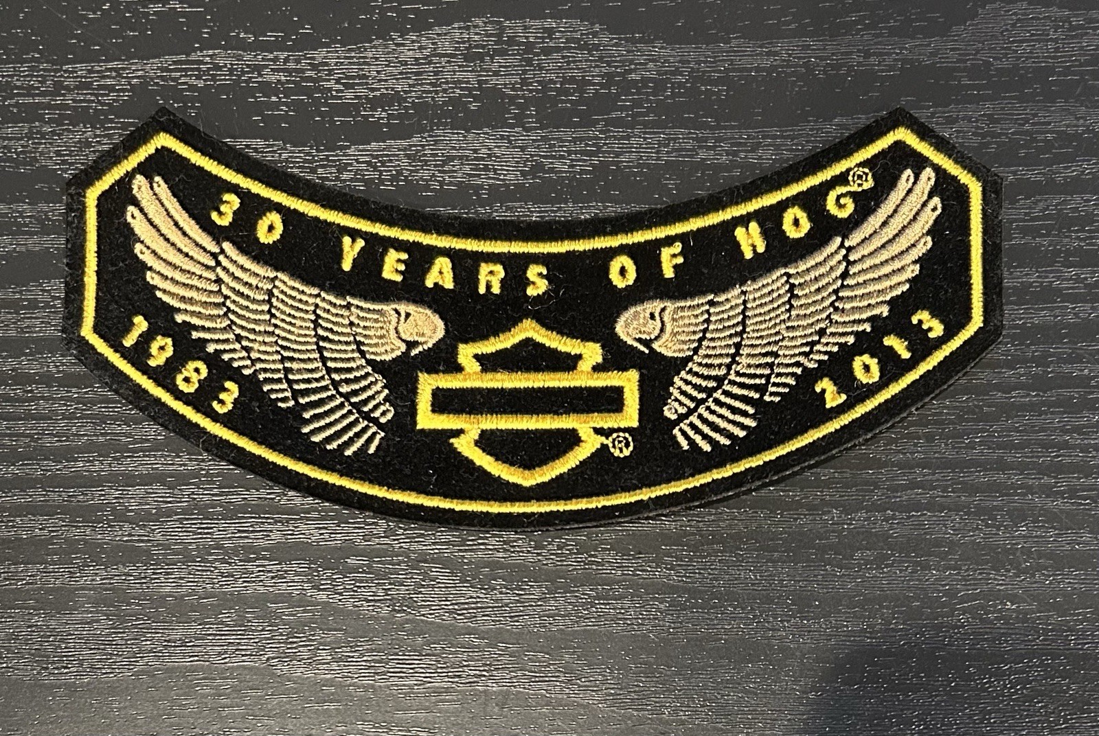 Harley-Davidson HOG 30 Years 1983-2013 Embroidered Patch