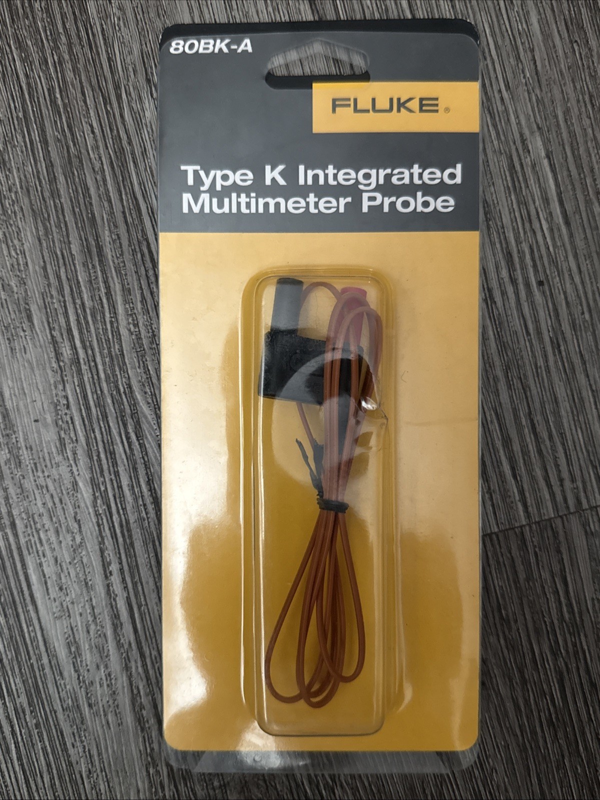 Fluke 80BK-A Type K Integrated Multimeter Temperature Probe