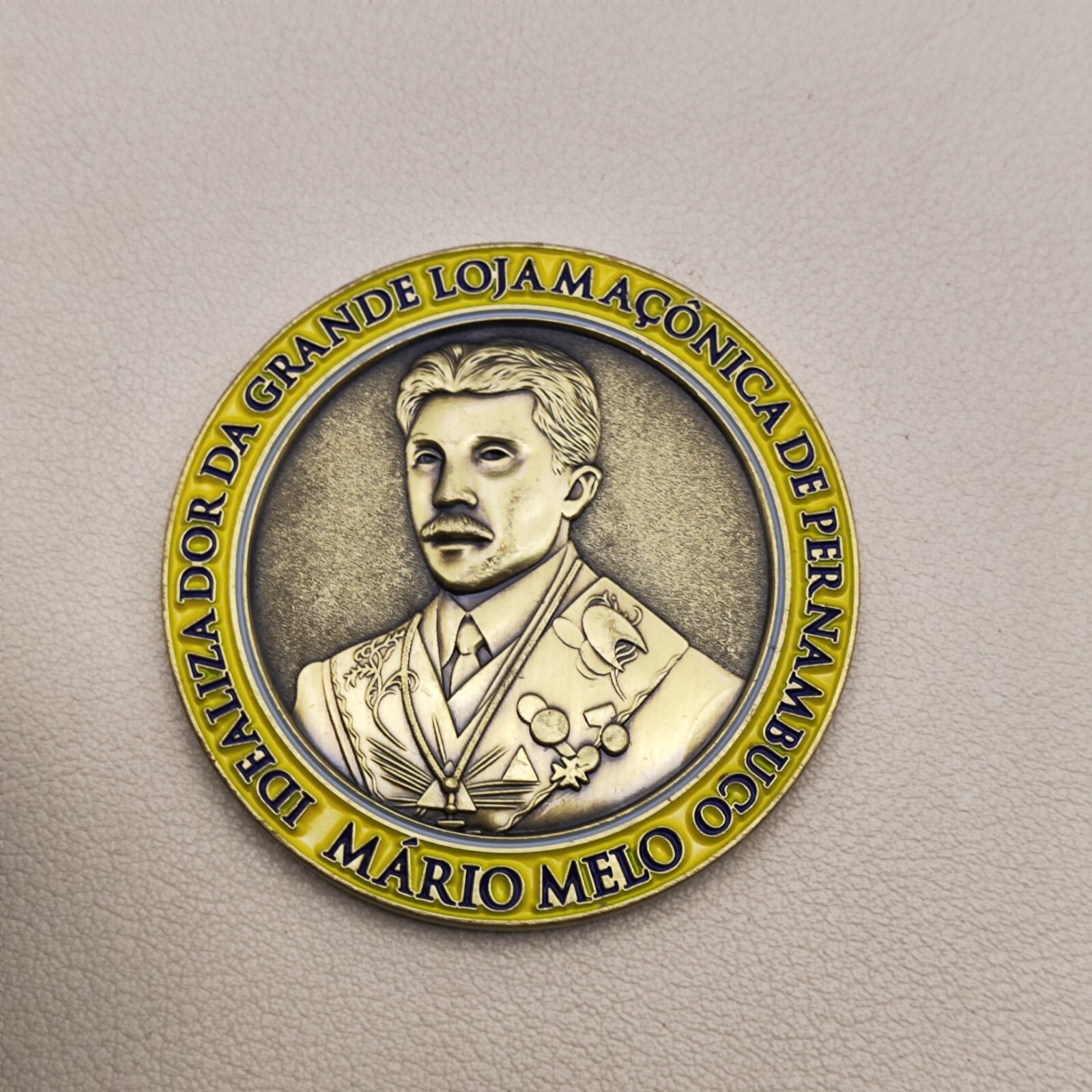 Brasil1932 2022 Mario Melo 90 Anos Morativa Challenge Coin