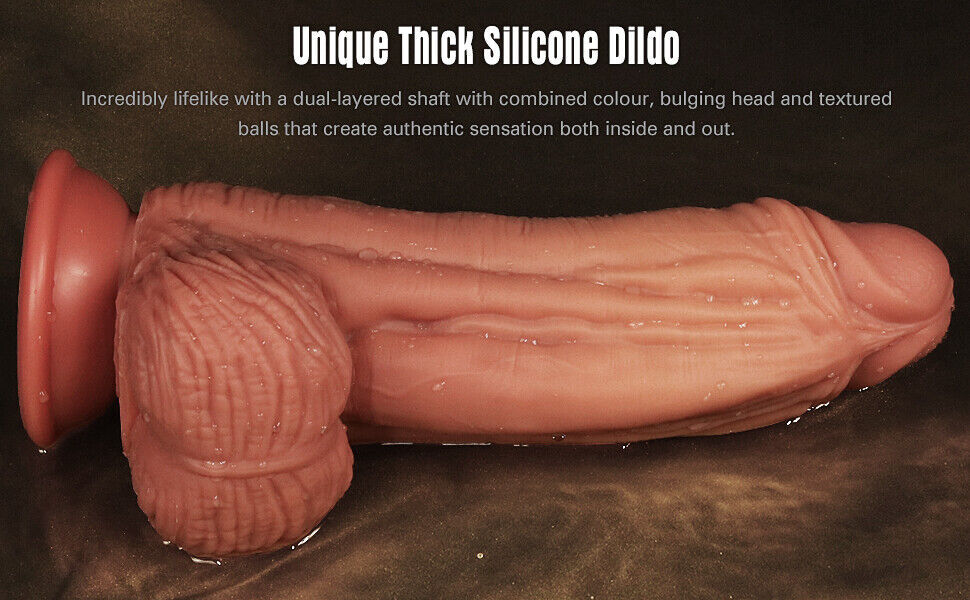Dildo9Inch Realistic Lifelike Big Real Dong Suction Cup Waterproof Women Toy
