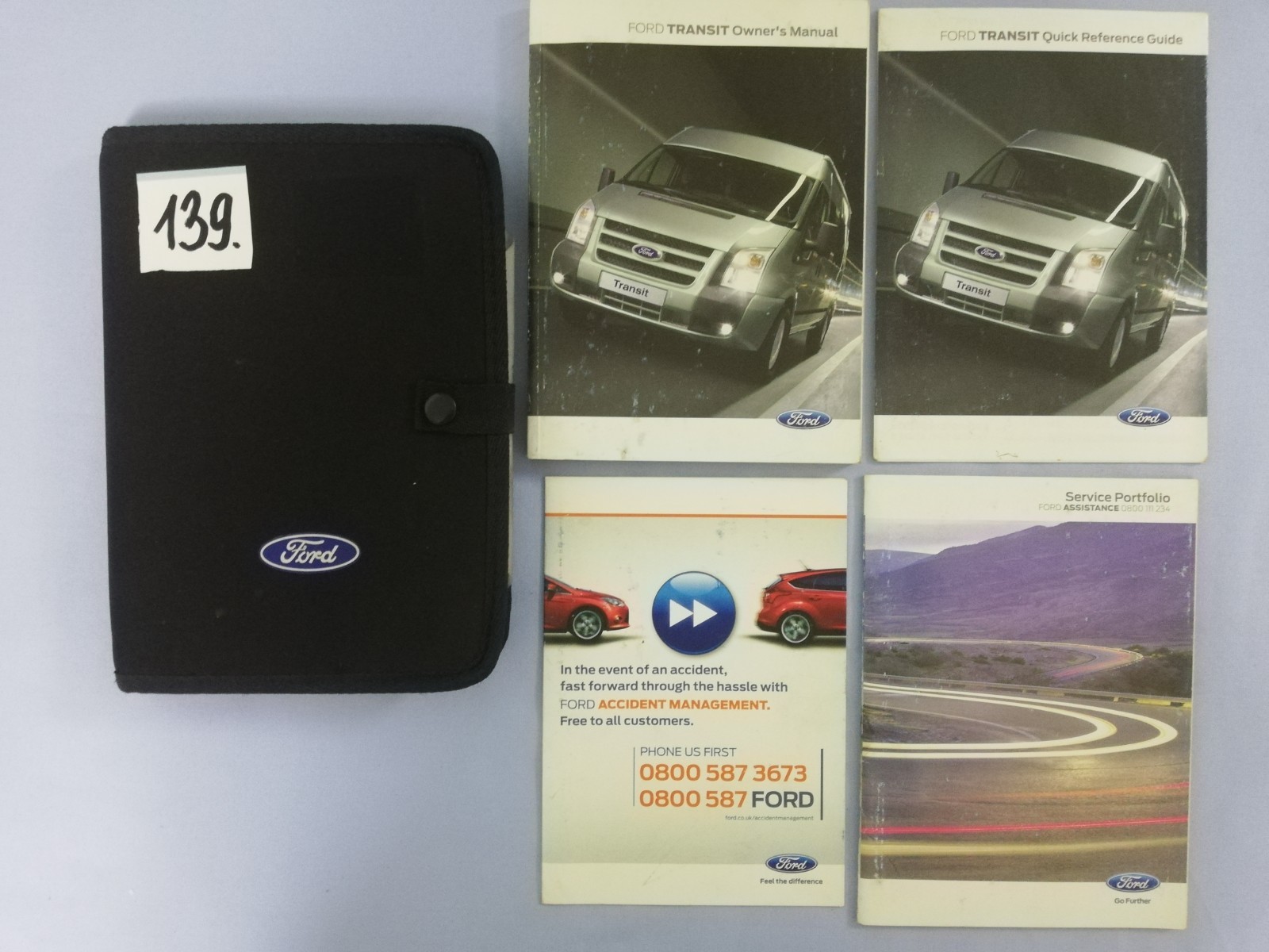 FORD TRANSIT 2006 - 2013 OWNERS MANUAL - USER GUIDE - HANDBOOK.