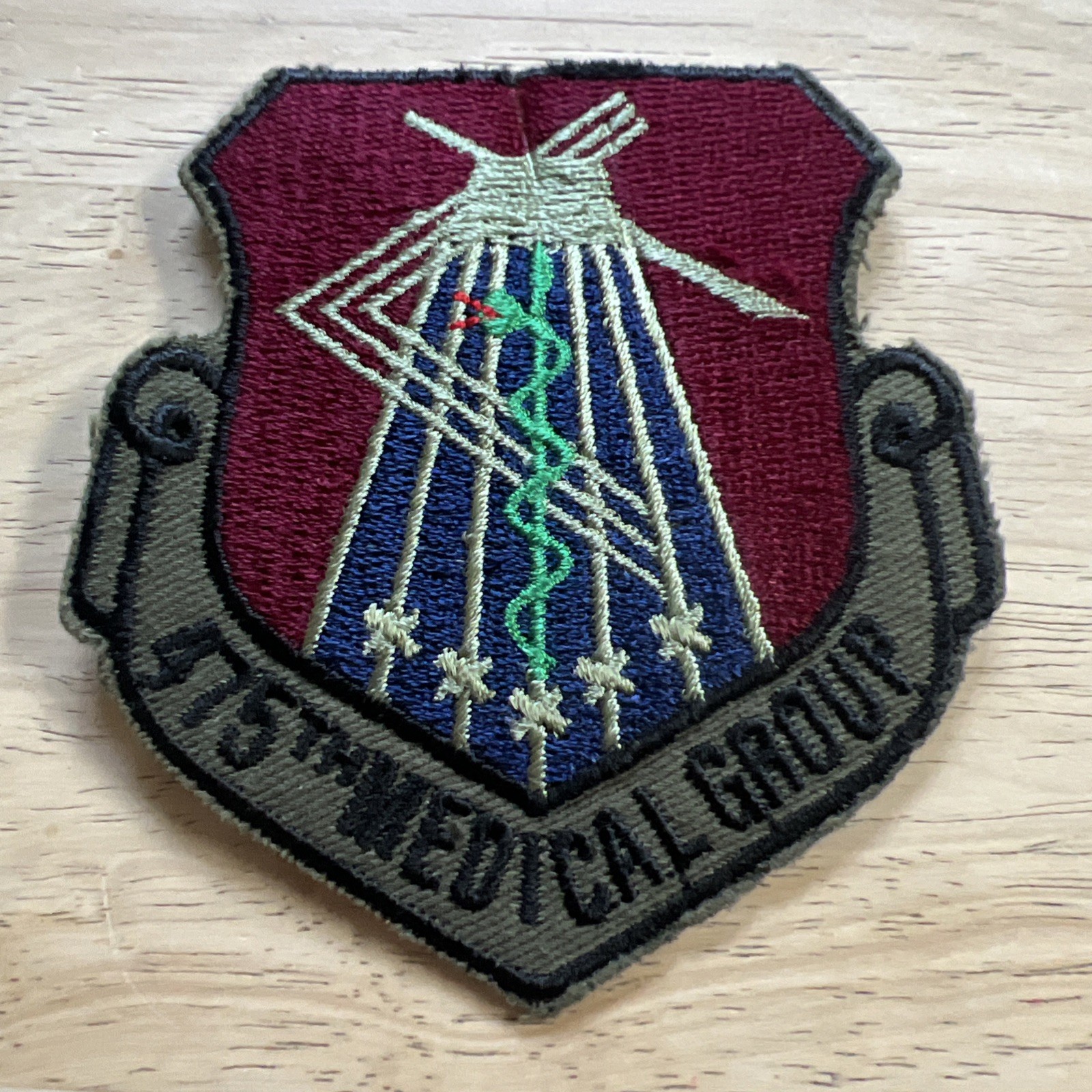 VTG Military 475th Medical Group Patch. New