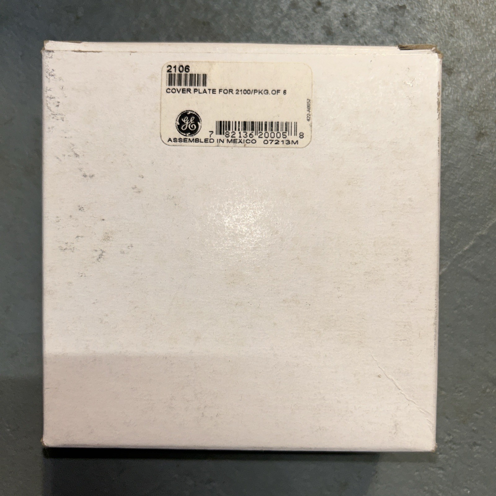 (5) Ge Security Solution 2100 Glassbreak Detector Cover Plates  New In Box