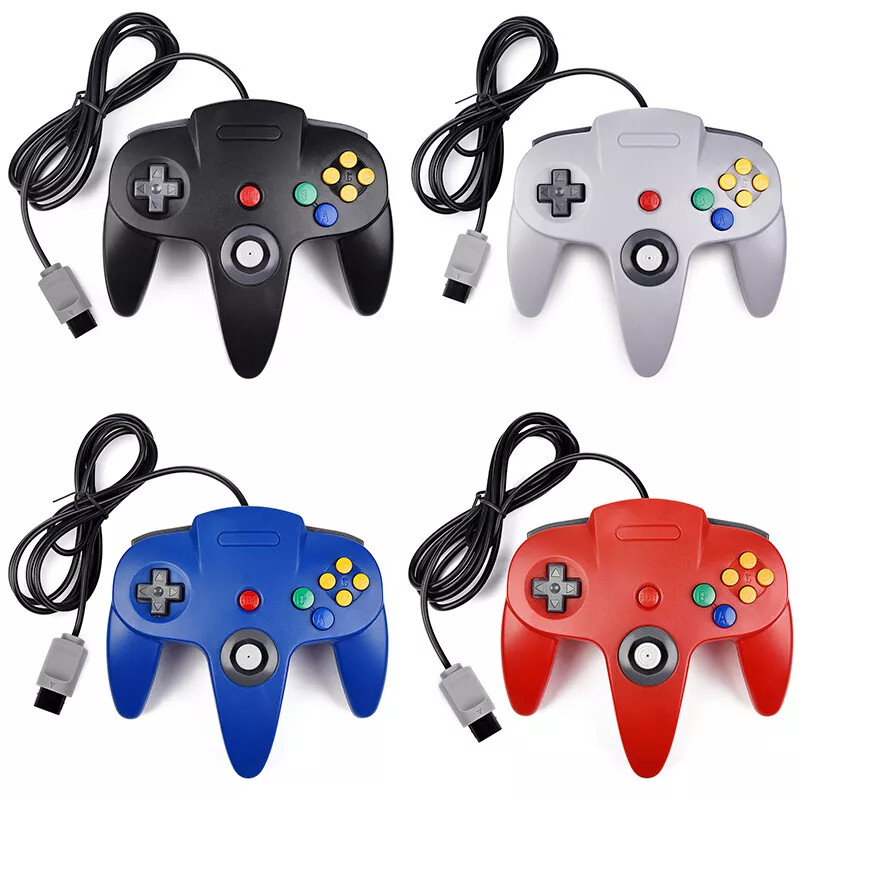 For Nintendo 64 N64 Controller Video Game Console Gamepad Joystick Joypad Wired