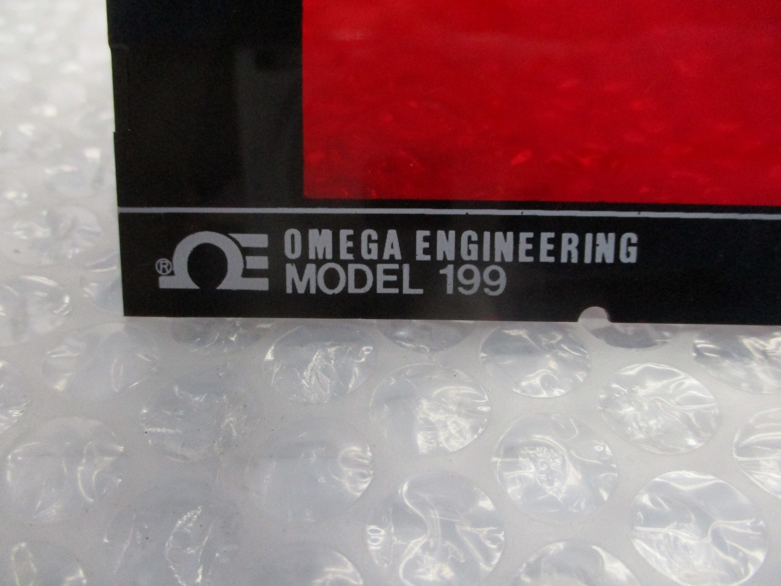 OMEGA ENGINEERING MODEL 199 FACE PLATE NSNP