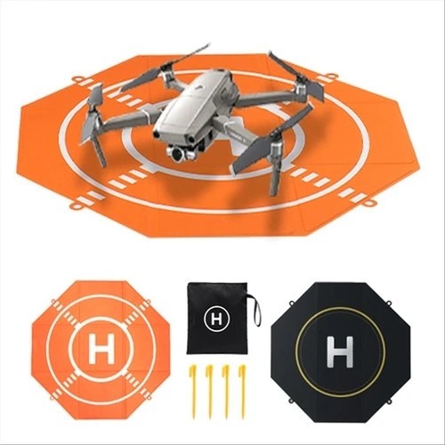 Drone RC Plane Landing Pad Portable Foldable 20" Double-Sided Waterproof Helipad