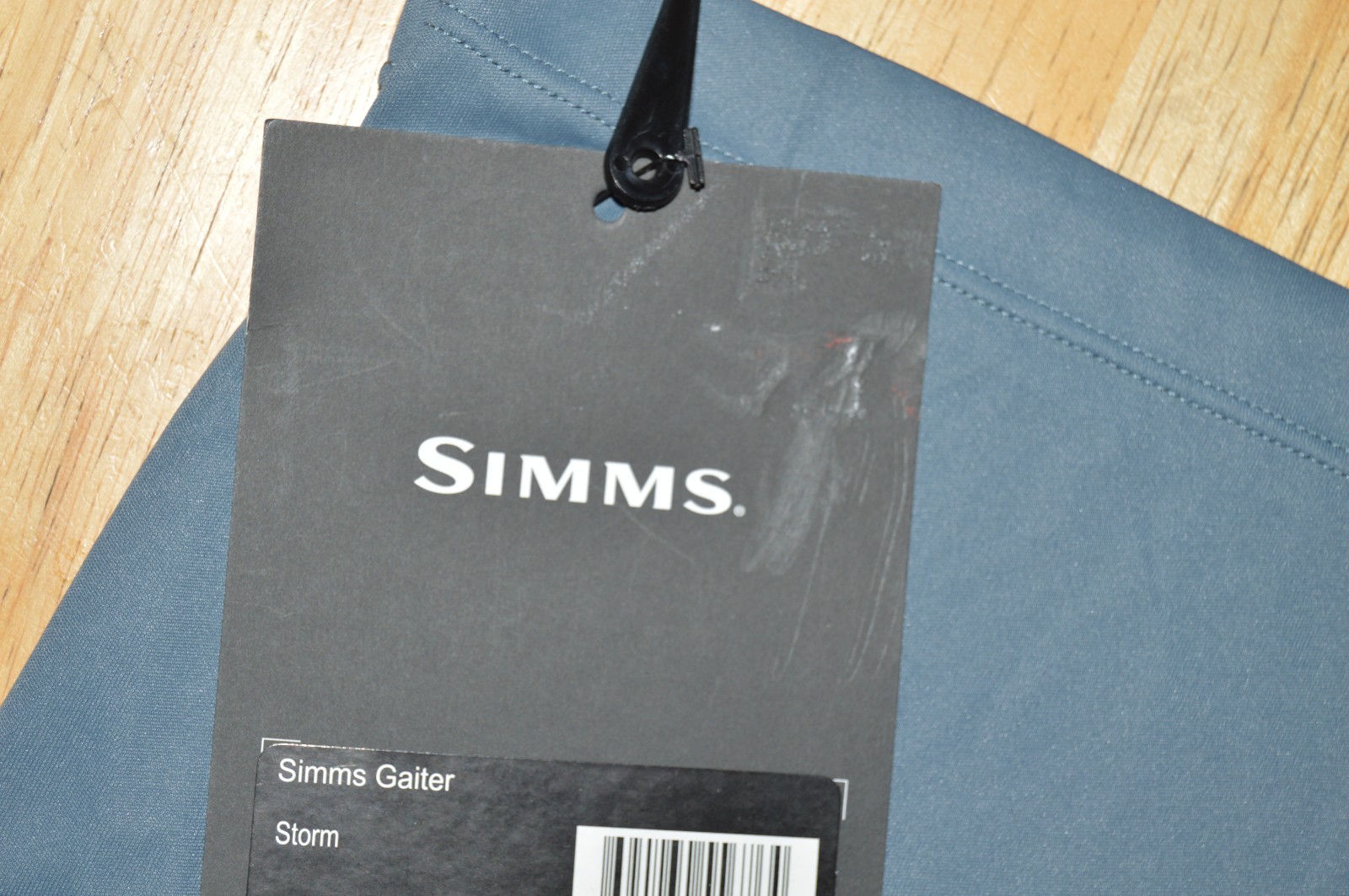Simms multifunctional gaiter neck face elements protection 20" slate OSFA NEW