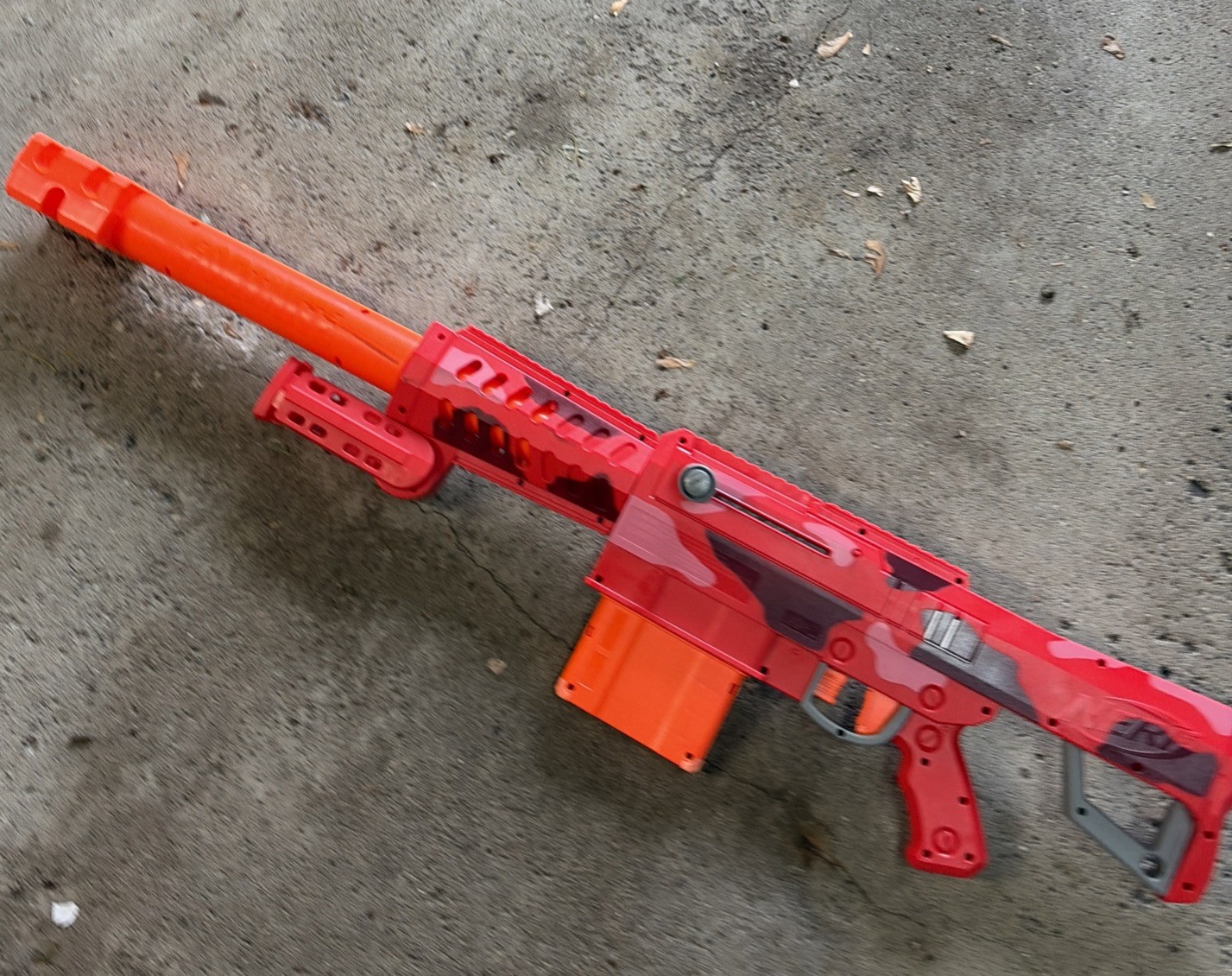 Nerf Fortnite Heavy SR Blaster - Mega Sniper Rifle With Scope (Uses Mega Darts)