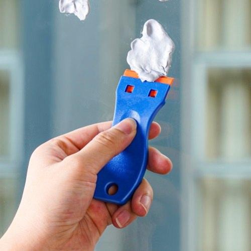 Plastic Razor Blade Scraper 2PCS Scraper Tool 120PCS POM Plastic Blades
