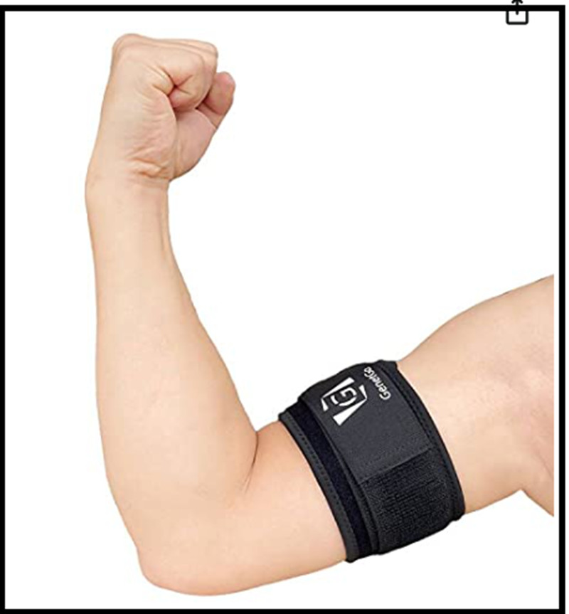 Bicep & Tricep Tendonitis Brace Compression Sleeve - Pain Relief for Bicep and T