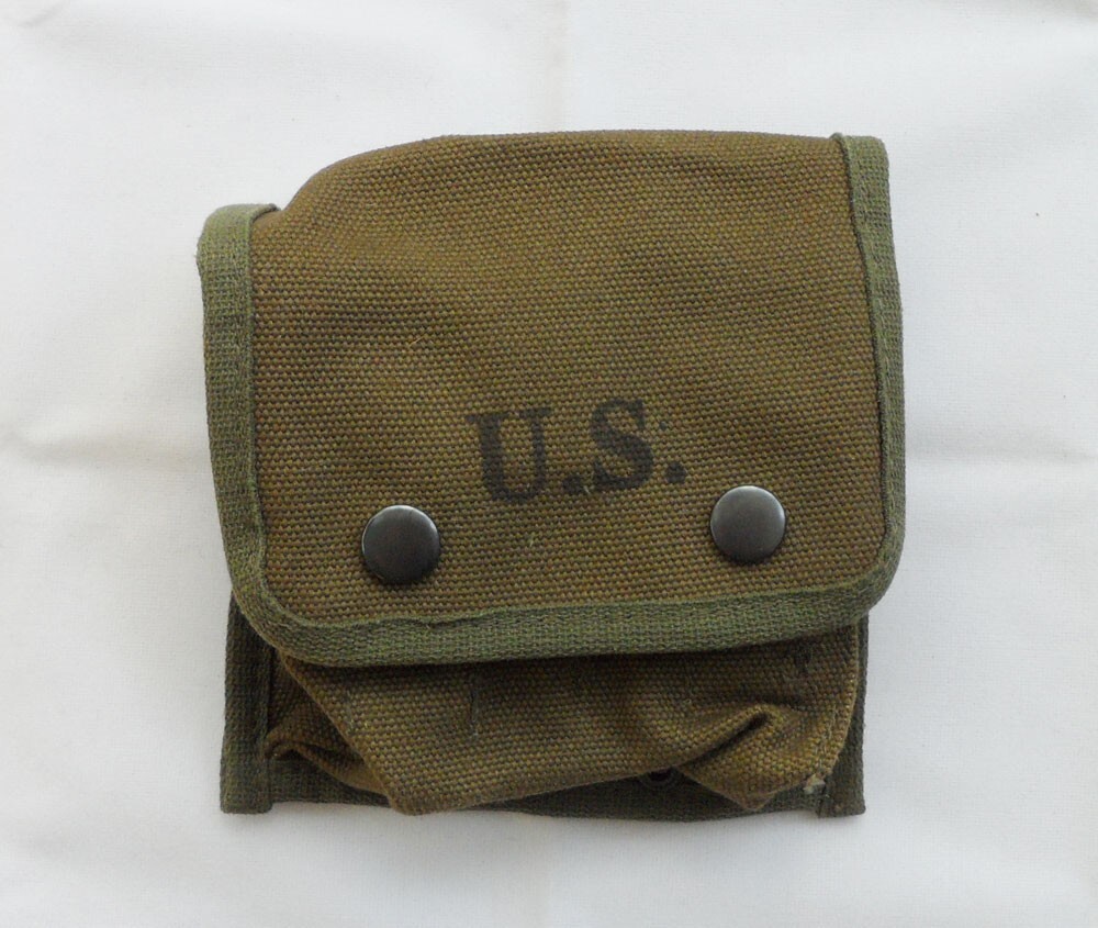 Vietnam Era US Army M1945 First Aid Kit Pouch Pack Canvas Empty