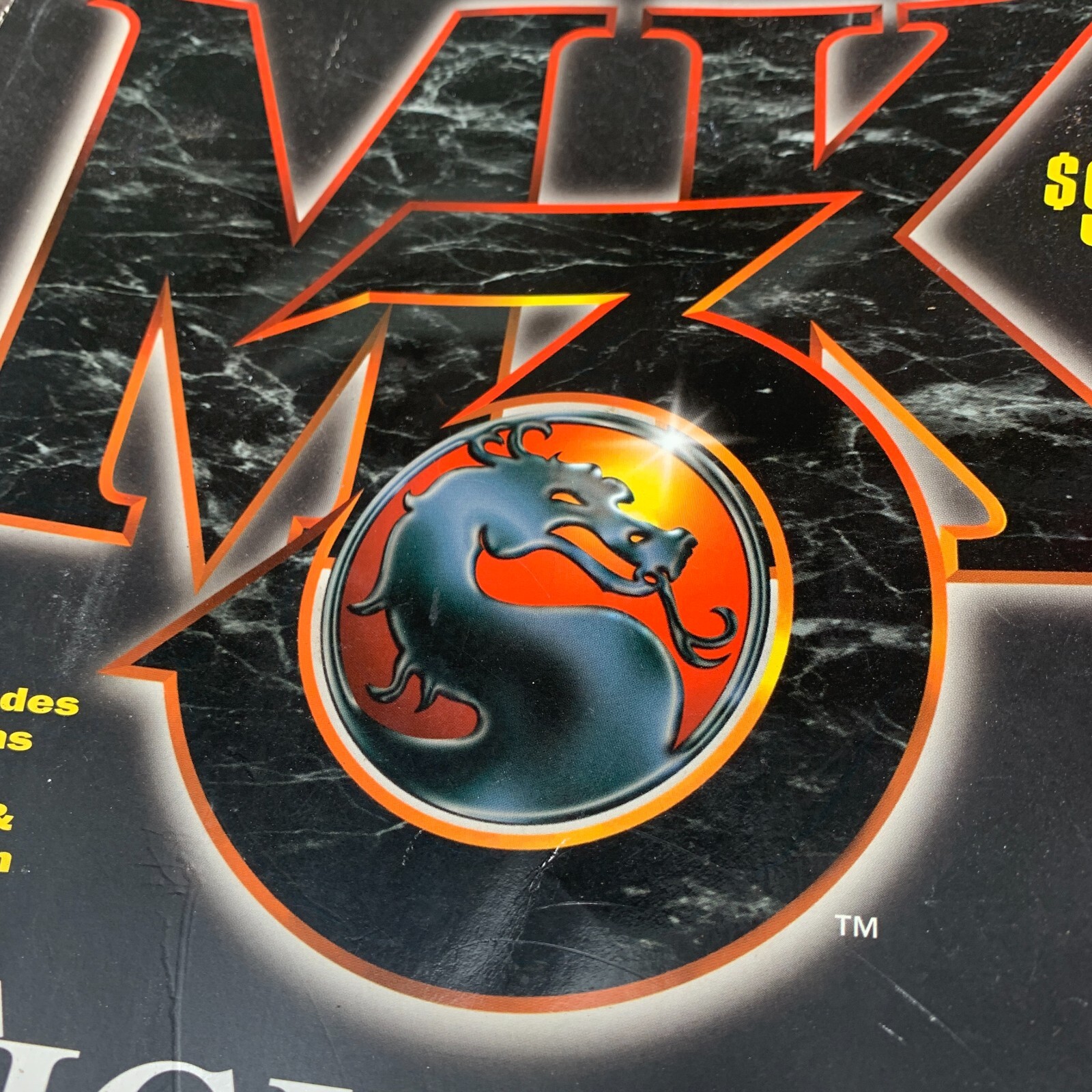 Official MK3 Fighters Kompanion Book Magazine