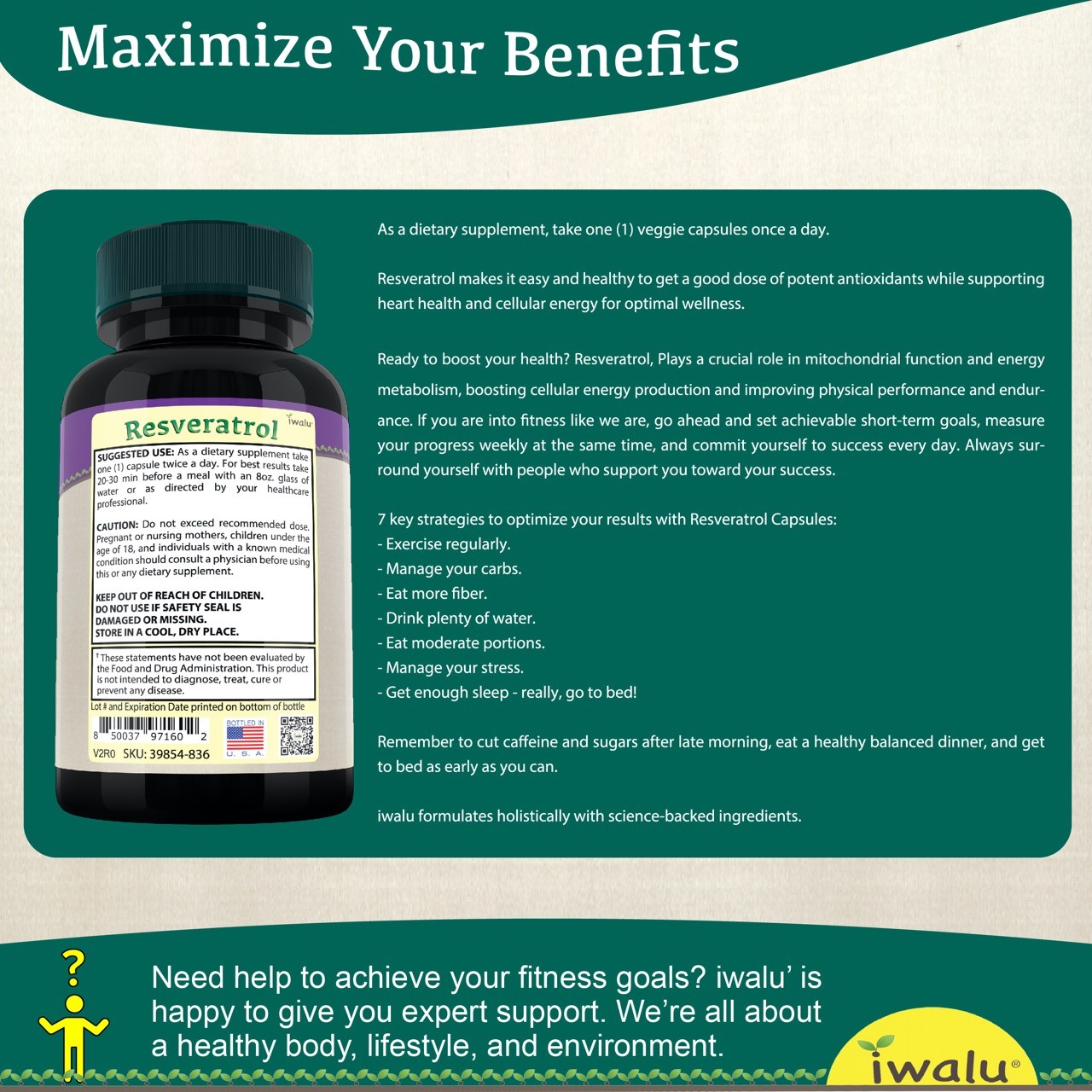 Best Cortisol Reducer, IWALU (Official) *FREE SHIPPING