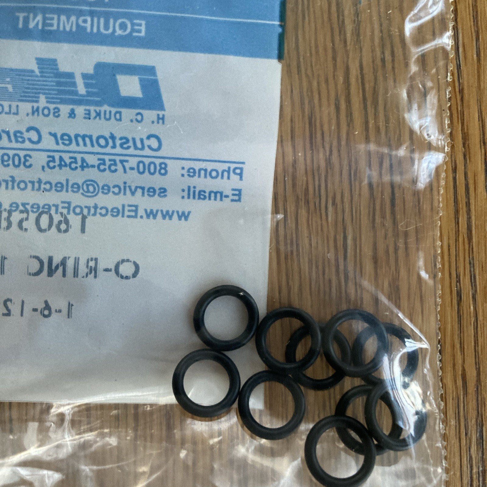 Electro Freeze 160581 O-Rings (10 Pack) Oem
