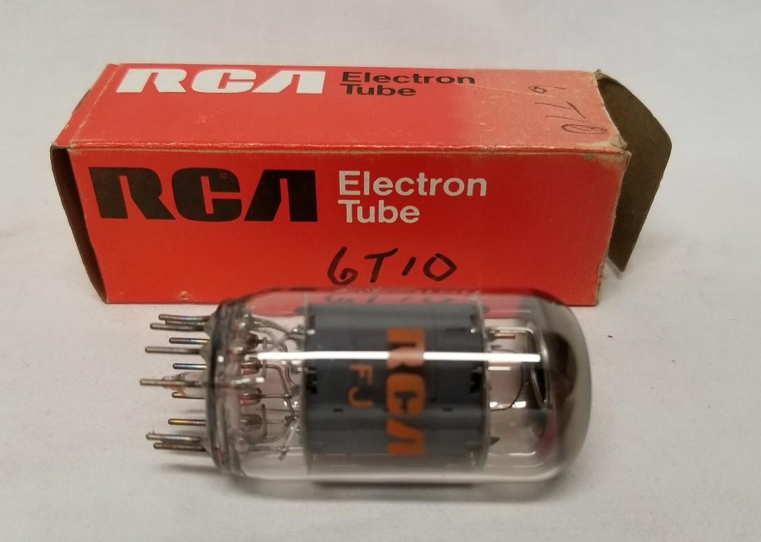 RCA Electronic Tube 6T10 NOS In Original Box ~ Tested