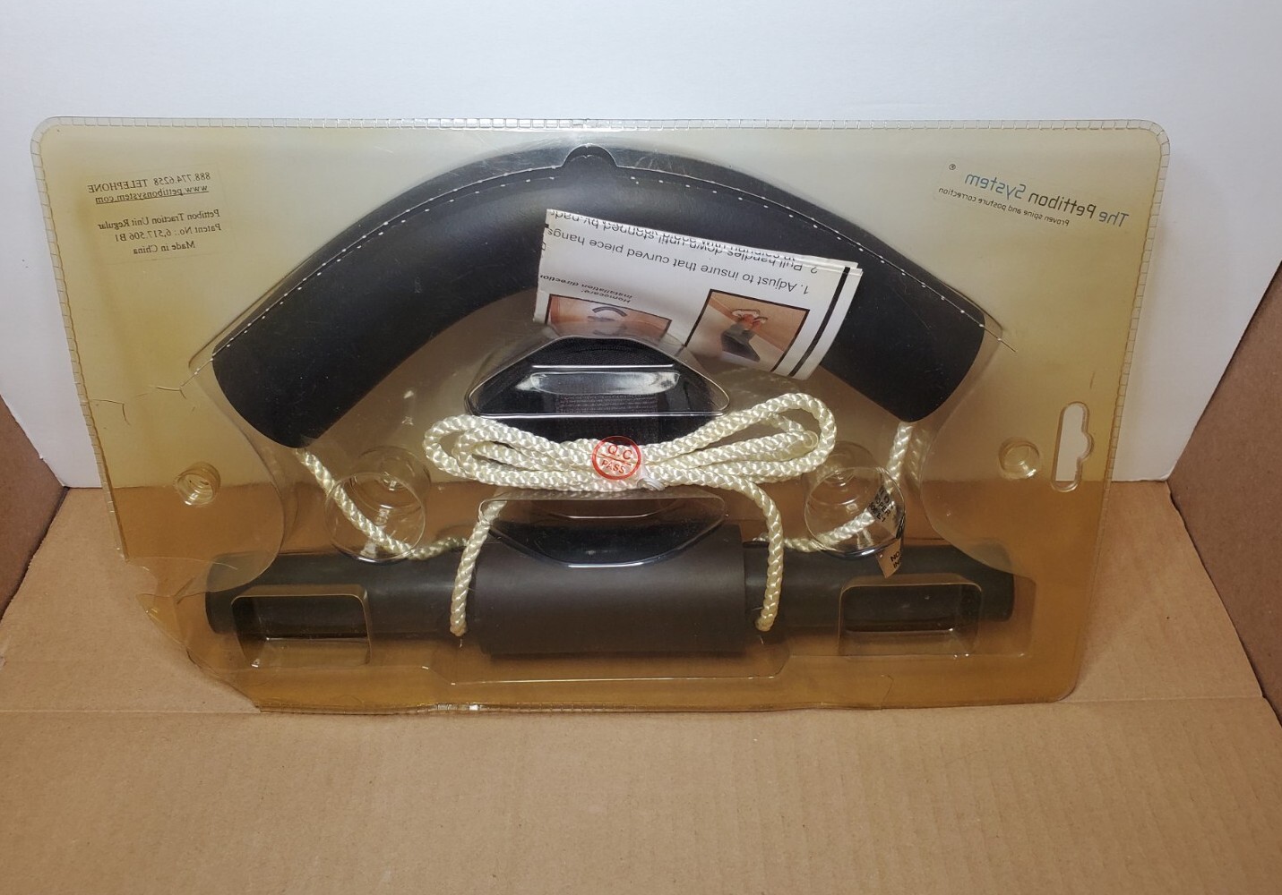 The Pettibon System Cervical Traction Unit Spine And Posture Correction - NEW!