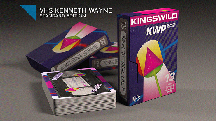 1982 VHS - Kenneth Playing Cards by Kings Wild Project