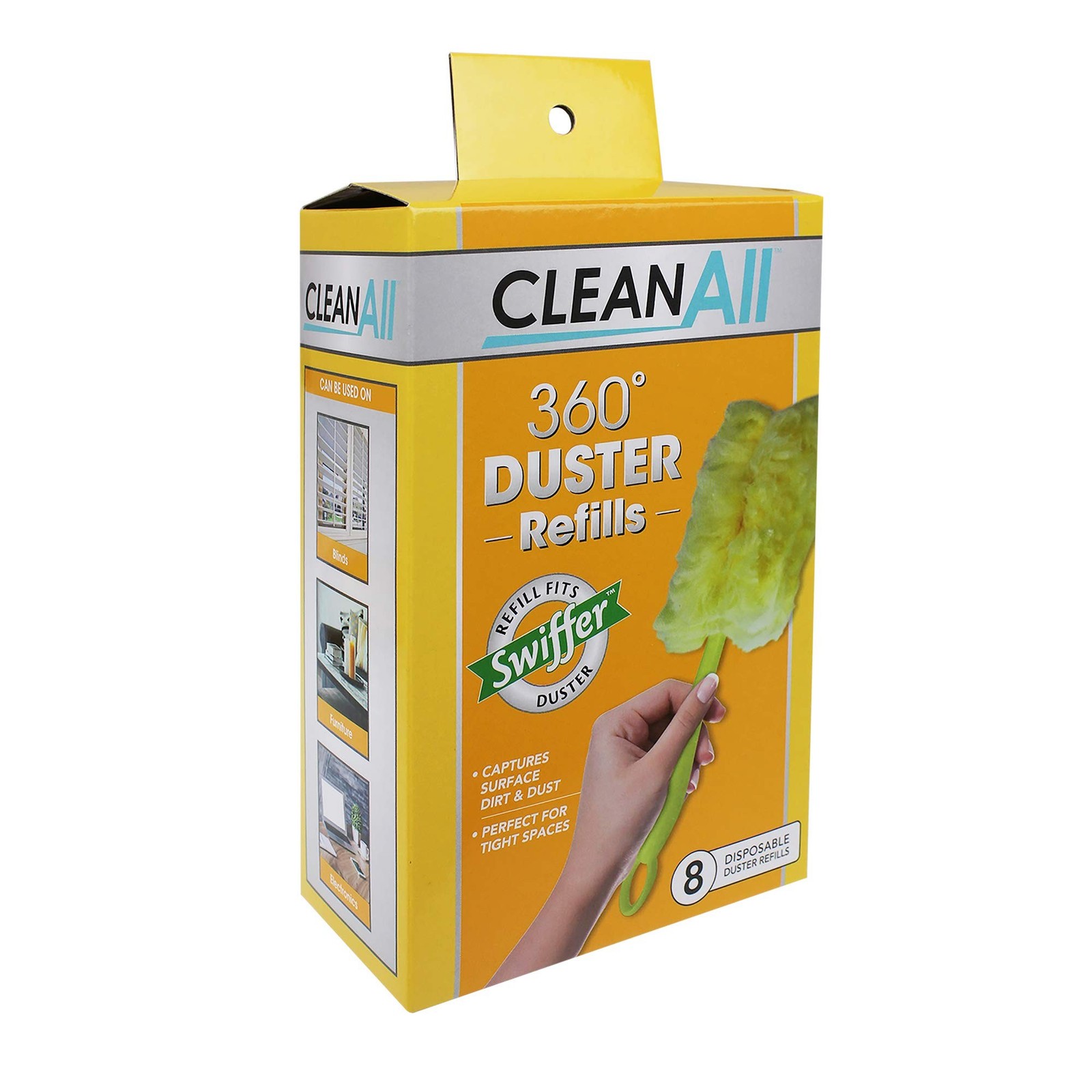 36 Duster Refill 8 Pack Yellow